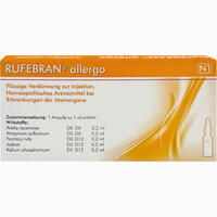 Rufebran Allergo Ampullen 10 Stück - ab 11,78 €