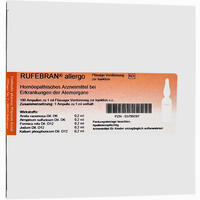 Rufebran Allergo Ampullen 10 Stück - ab 11,78 €