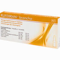 Rufebran Broncho Ampullen 10 Stück - ab 11,78 €