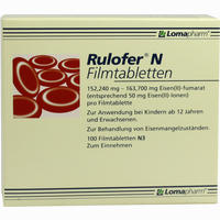 Rulofer N Filmtabletten  50 Stück - ab 3,07 €