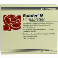 Rulofer N Filmtabletten  50 Stück - ab 2,50 €