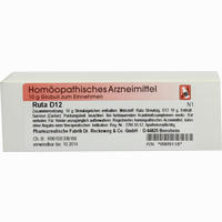 Ruta D12 Globuli Dr.RECKEWEG & Co. GmbH 10 g
