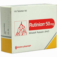 Rutinion Tabletten 250 Stück - ab 11,14 €