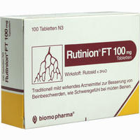 Rutinion Ft 100mg Tabletten 100 Stück - ab 17,43 €