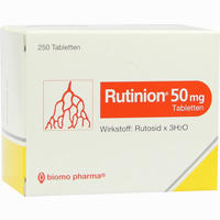 Rutinion Tabletten 250 Stück - ab 11,15 €