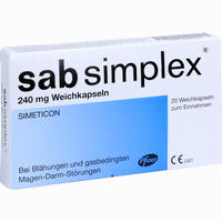 Sab Simplex 240mg Weichkapseln 20 Stück