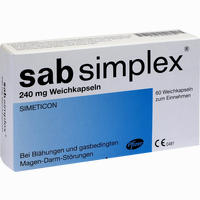 Sab Simplex 240mg Weichkapseln 60 Stück