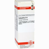 Sabadilla D6 Dilution DHU-Arzneimittel GmbH & Co. KG 20 ml