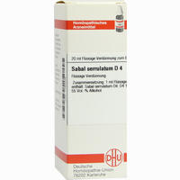 Sabal Serrul D4 Dilution 20 ml - ab 7,51 €