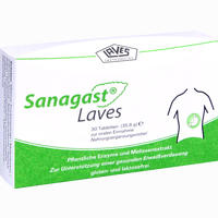 Sanagast Laves Tabletten 30 Stück - ab 11,78 €