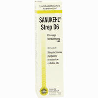 Sanukehl Strep D6 Tropfen 10 ml - ab 11,47 €