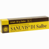 Sanuvis D 1 Salbe 30 g - ab 8,17 €