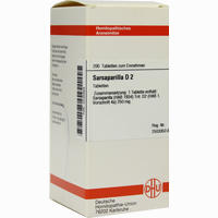 Sarsaparilla D2 Tabletten 80 Stück - ab 7,90 €
