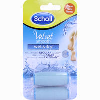 Scholl Velvet Smooth Pedi Wet&dry Ersatzrollen 2 Stück