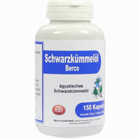 Schwarzkümmelöl Berco Kapseln  150 Stück - ab 6,23 €