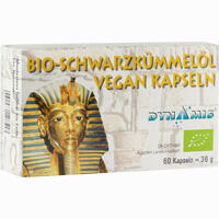 Schwarzkümmelöl Bio Vegan Kapseln 60 Stück