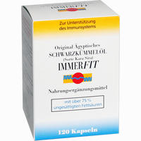 Schwarzkümmelöl Immerfit Kapseln 120 Stück - ab 24,86 €