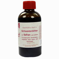 Schwedenbitter mit Safran Lösung 200 ml