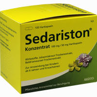 Sedariston Konzentrat Kapseln 30 Stück - ab 5,21 €