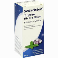 Sedariston Tropfen für die Nacht Baldrian+ Melisse 50 ml