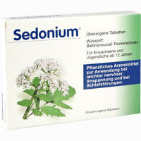Sedonium überzogene Tabletten  50 Stück - ab 15,26 €