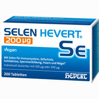 Selen Hevert 200 Ug 200 Stück