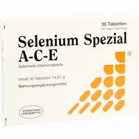 Selenium Spezial A- C- E Tabletten 30 Stück - ab 7,26 €