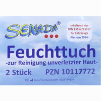 Senada Feuchttücher 2 Stück - ab 1,05 €