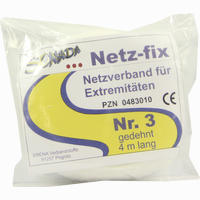Senada Netz- Fix Netzverband für Extremitäten Nr. 3 Gedehnt 4m Lang 1 Stück