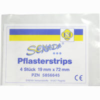 Senada Pflasterstrips Din 19x72mm  5 Stück - ab 2,09 €