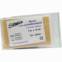 Senada Wundschnellverband 1m X 8cm Wasserfest 1 Stück - ab 2,43 €