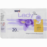 Seni Lady Slim Mini Inkontinenzeinlage 20 Stück - ab 1,88 €