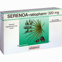 Serenoa- Ratiopharm 320 Mg Weichkapseln  60 Stück 