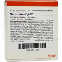 Serotonin- Injeel Ampullen  10 Stück - ab 17,26 €