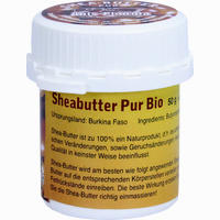 Sheabutter Pur Bio Unraffiniert 50 g