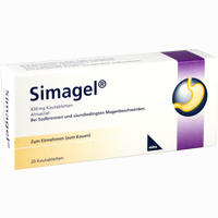 Simagel Kautabletten 20 Stück - ab 2,66 €