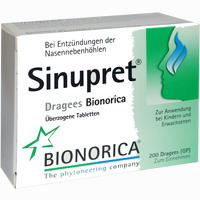 Sinupret Bionorica überzogene Tabletten  50 Stück - ab 9,38 €