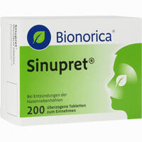 Sinupret Bionorica überzogene Tabletten  50 Stück - ab 9,31 €