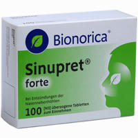 Sinupret Forte Dragees Bionorica  100 Stück - ab 6,29 €