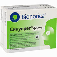 Sinupret Forte überzogene Tabletten  kohlpharma GmbH 100 Stück 