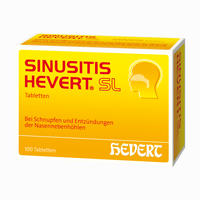 Sinusitis Hevert Sl Tabletten 100 Stück - ab 6,16 €