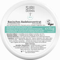 Siriderma Basisches Badekonzentrat Salz 500 g - ab 5,93 €