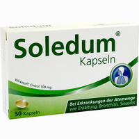 Soledum Kapseln 50 Stück - ab 8,47 €