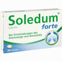 Soledum Kapseln Forte  100 Stück - ab 6,79 €