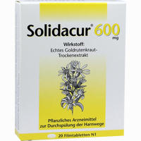 Solidacur 600mg Filmtabletten 20 Stück - ab 8,90 €