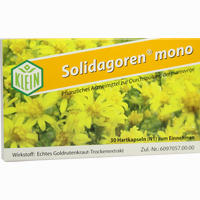 Solidagoren Mono Kapseln 60 Stück - ab 9,95 €