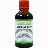 Solunat Nr. 19 Tropfen 50 ml