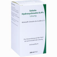 Solutio Hydroxychinolini 0.4% Lösung 1000 ml - ab 5,46 €
