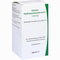 Solutio Hydroxychinolini 0.4% Lösung 1000 ml - ab 5,46 €