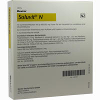 Soluvit N Tss Baxter deutschland 10 x 10 ml